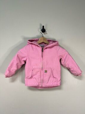 Toddler Pink Carhartt Jacket